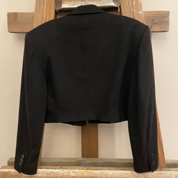 ORIGINAL ESCADA CROP STRUCTURE BLAZER - Picture 2 of 3